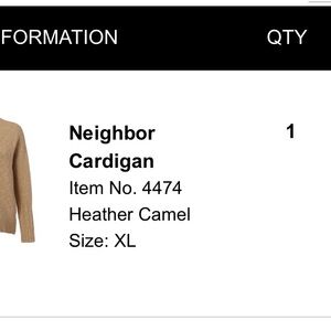 Cabi Sweatet XL like new